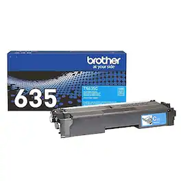 Brother - TN635 Standard Yield Toner Cartridge (TN635C) - Cyan