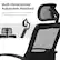 Multi-Dimensional Adjustable Headrest: Help support the weight of the head and share pressure of cervical vertebra 45 f 2".