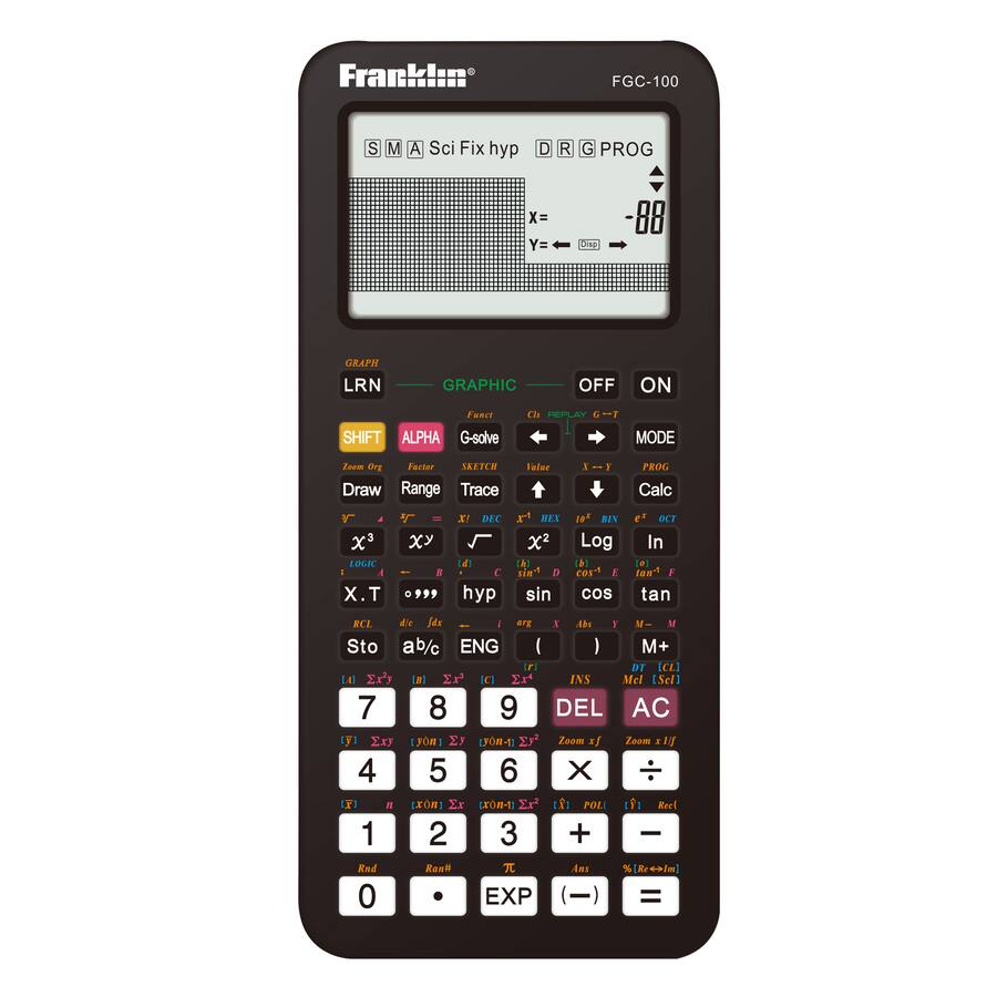Pursonic Scientific Graphic Function Calculator Black FGC100BK - Best Buy