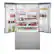 Alt View 7. Bosch - 100 Series 21.6 Cu. Ft. Bottom-Freezer French Door Counter-Depth Smart Refrigerator with External Water and Ice - Stainless Steel.