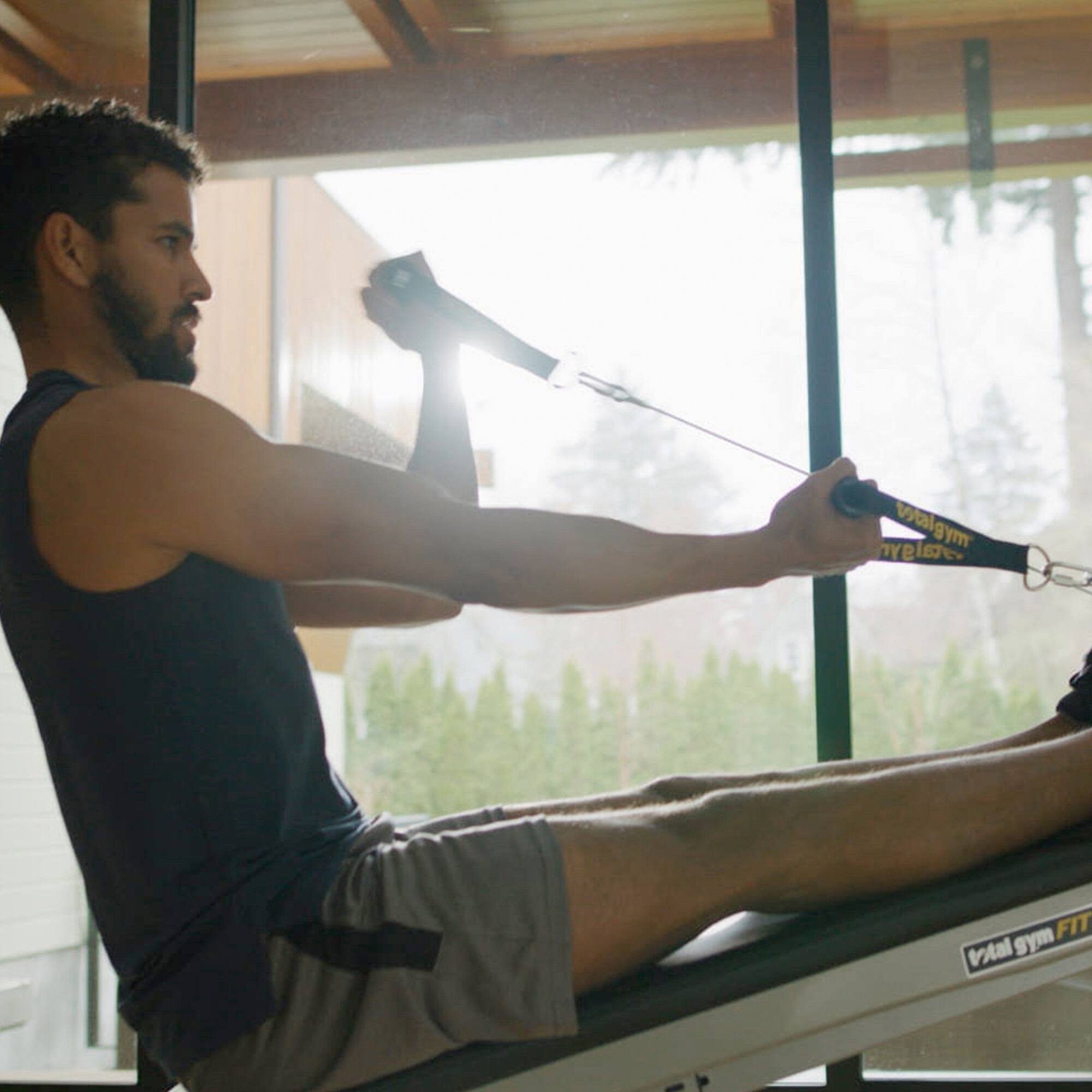 The corrected text from the image is:

"Total Gym FIT"