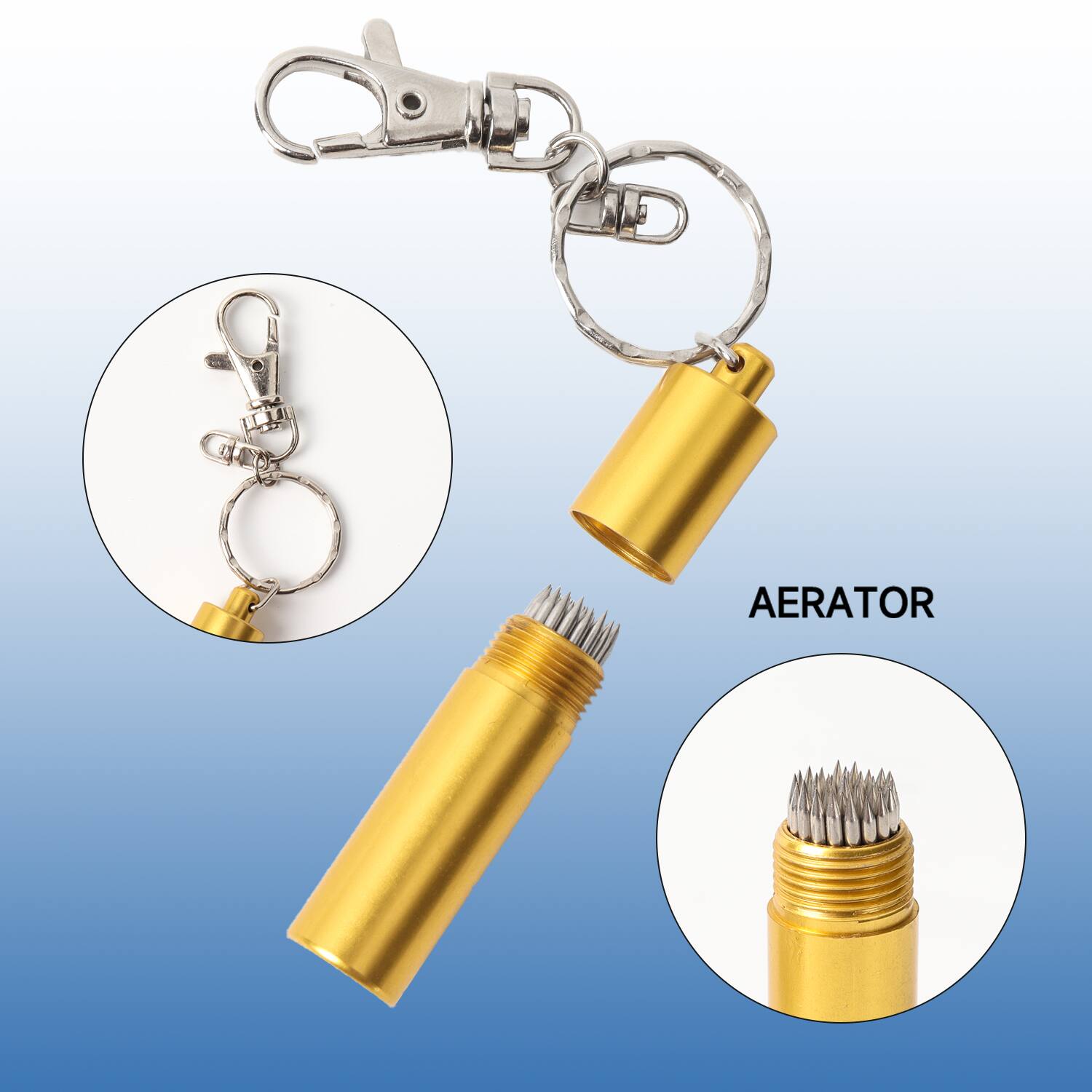 Angle. GSE Games & Sports Expert - Pool Cue Tip Shaper Pick Pricker Metal Repair Tool Needle Thorn Tool with Keychain - Golden.