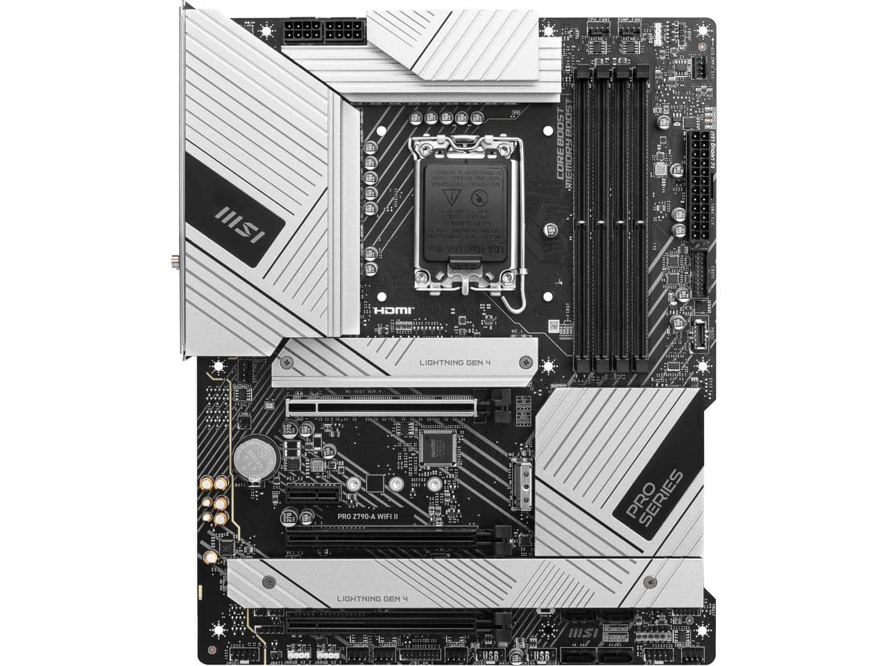 MSI PRO Z790 A WIFI II LGA 1700 Intel Z790 SATA 6Gb/s DDR5 ATX