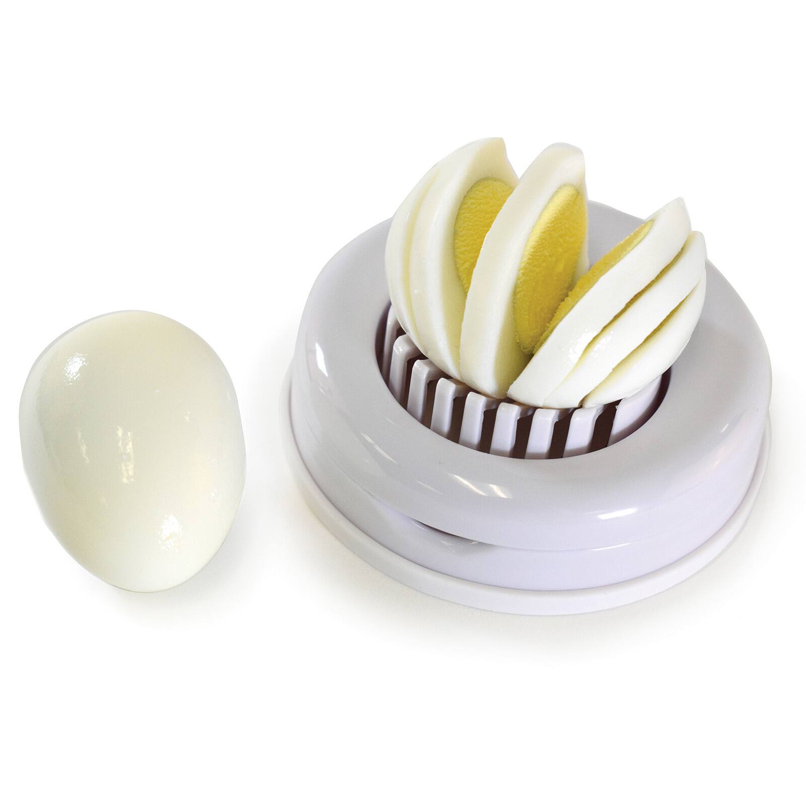 Alt View 2. Norpro - Egg and Mushroom Slicer, White - White.