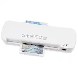 COWIN - Laminator Machine A4 13in Hot & Cold With Paper Trimmer and Corner Rounder - White