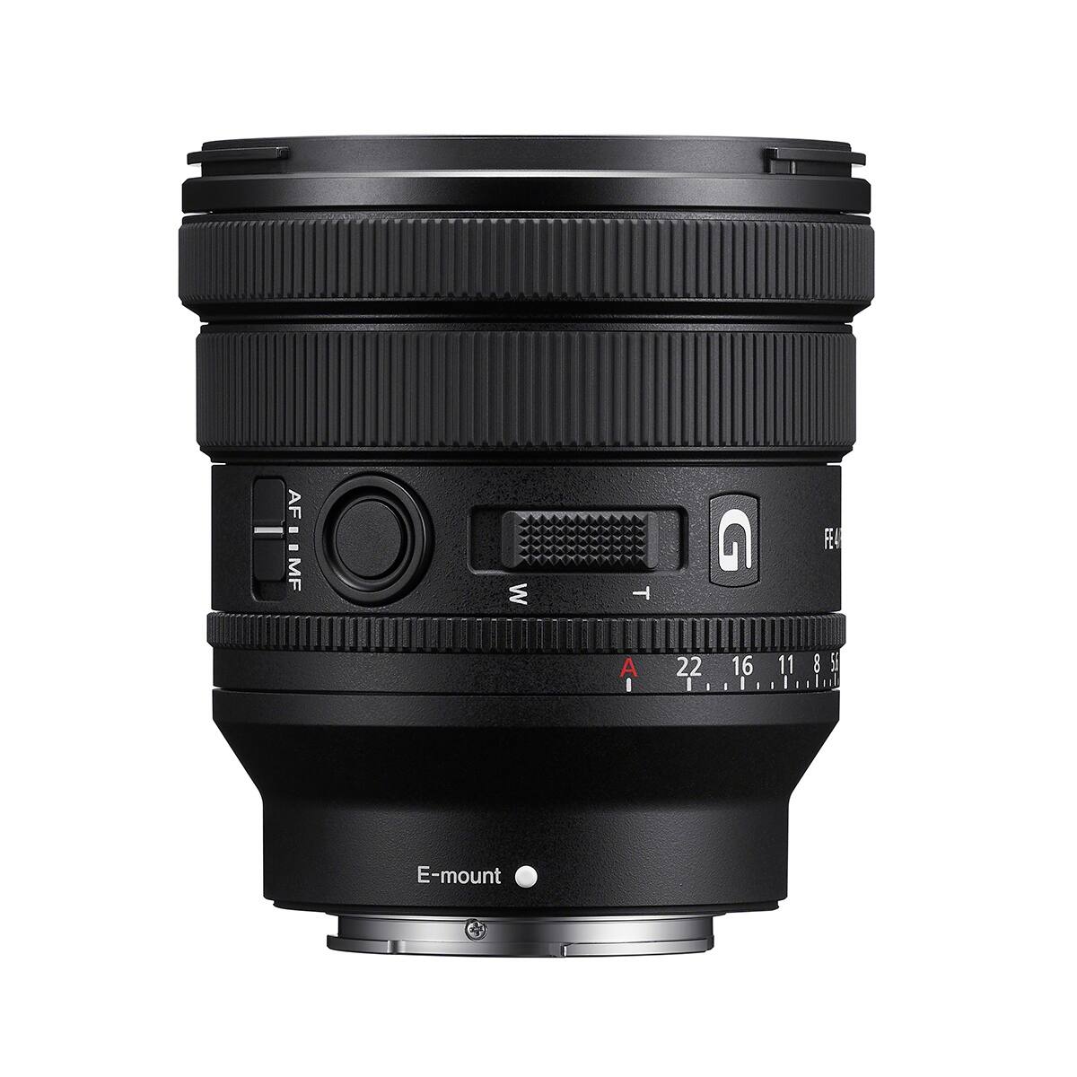 AF MF  
W  
T  
FE4  
A 22 16 11 8 5.6 I  
E-mount
