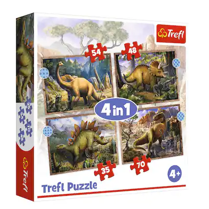 Trefl Puzzle
4 in 1
54
48
35
70
4+