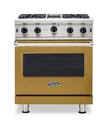 Viking - 30 in. Wide 4 burner 5-Series Gas Open Burner Range - Golden Hour