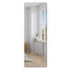 Front. Costway - Costway 43" x 15" Wall Mounted Frameless Mirror Full Length Vertically or Horizontally - Silvery.