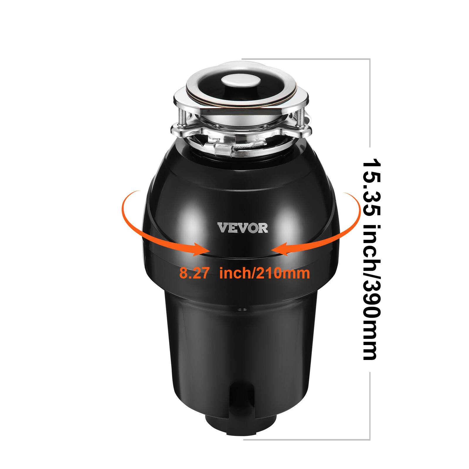 VEVOR 8.27 inch/210mm 15.35 inch/390mm