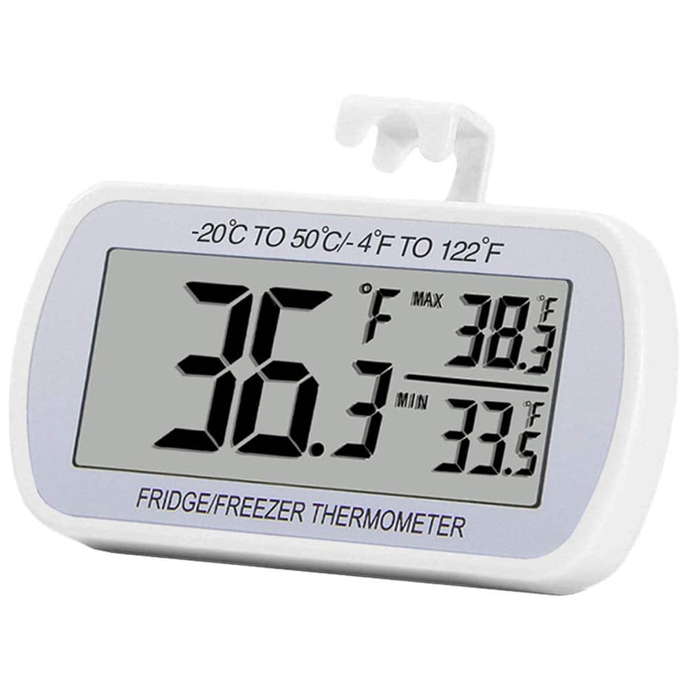 RTMB - Waterproof, large LCD display with max/min record function, digital refrigerator - 1 PC