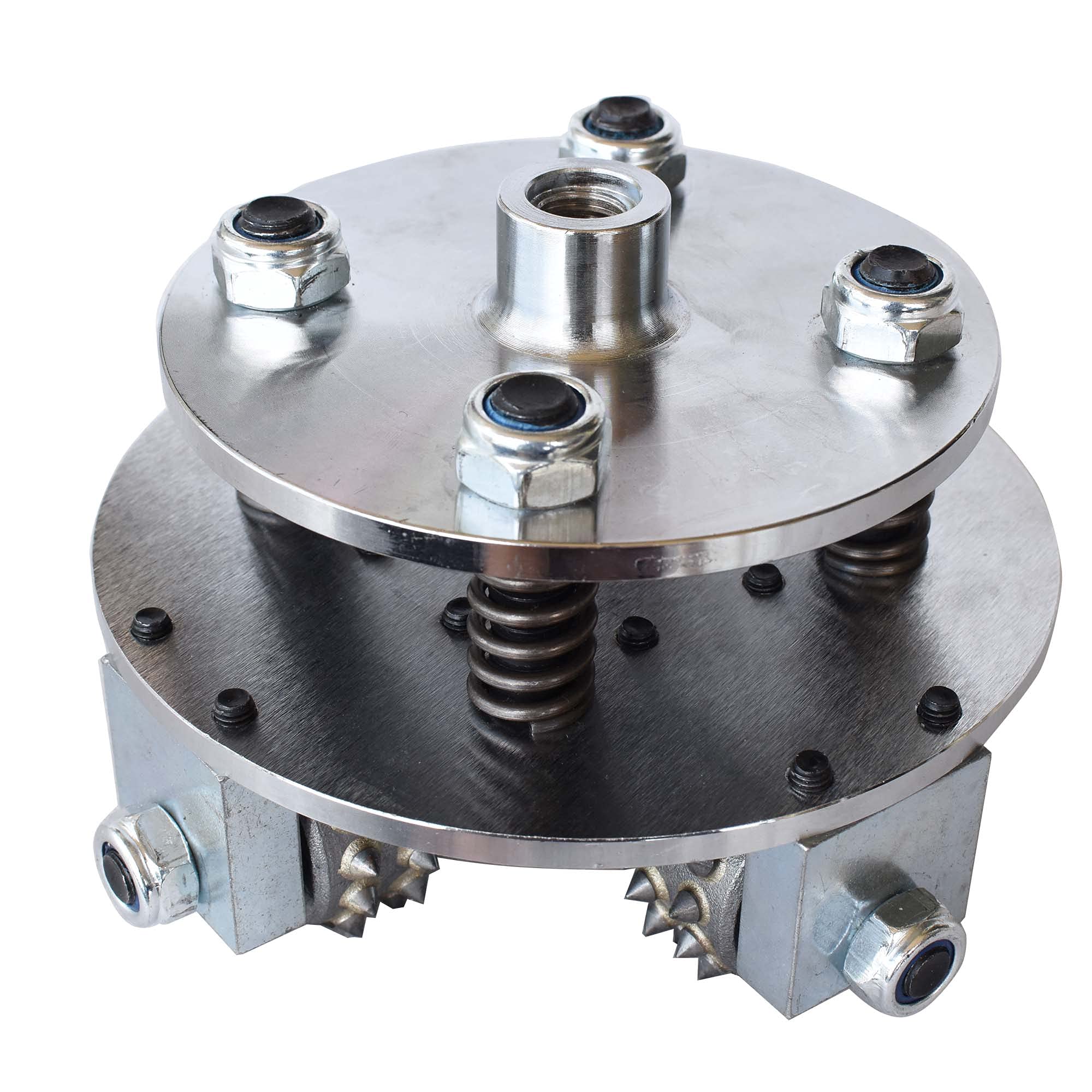 Alt View 5. JETRANSPORT - 6 Inch Coating Removing Anti Slip Concrete Stone Texturing Bush Hammer Tool For Angle Patch Repair Prepare Bus - 5 Inch Plate.