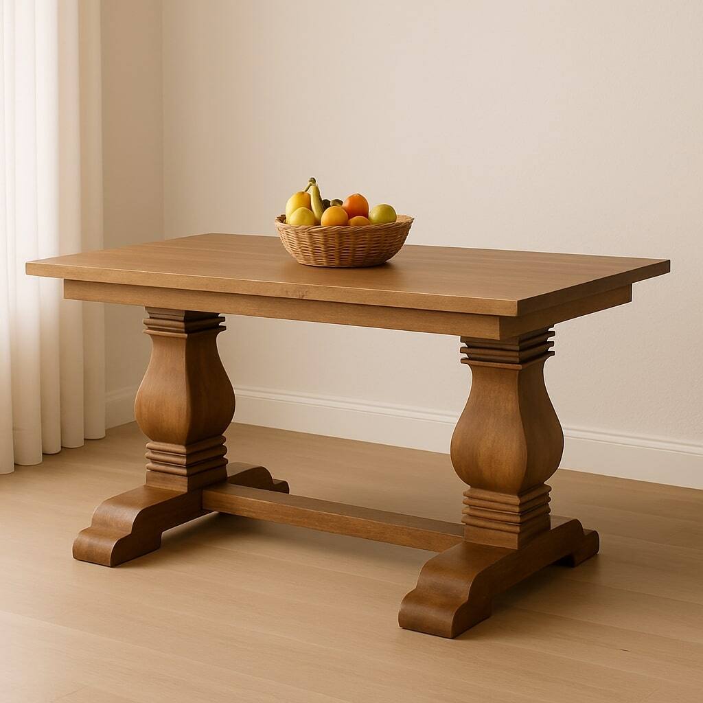 Alt View 6. Artisan Furniture - Artisan Furniture Solid WoodElmbrook Dining Table - Brown.