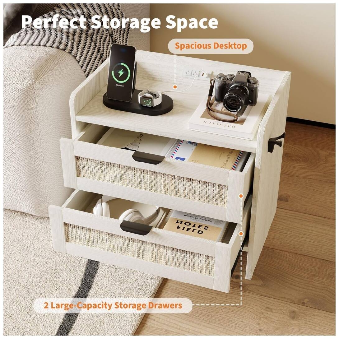 Perfect Storage Space  
Spacious Desktop  
2 Large-Capacity Storage Drawers