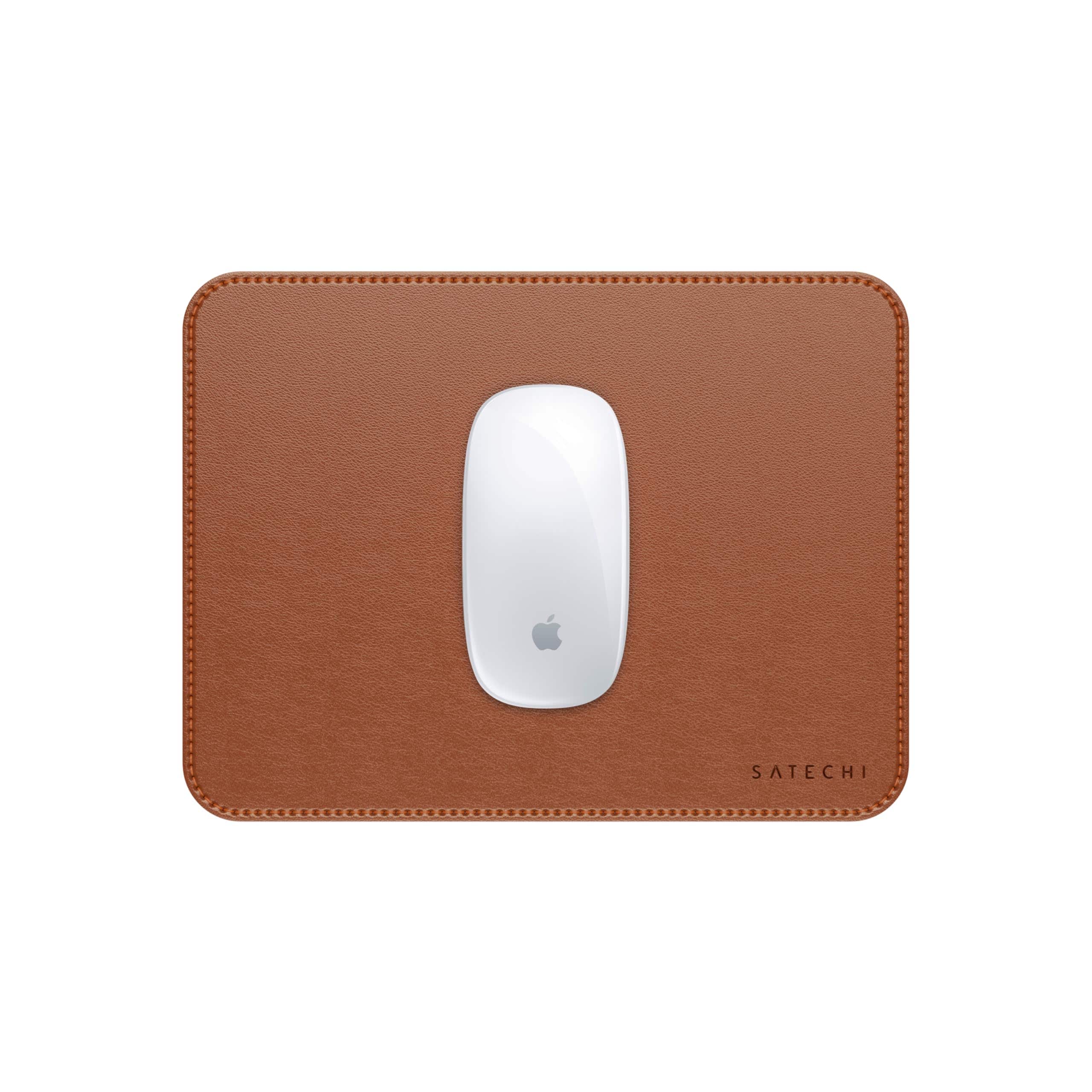 Satechi - Vegan-Leather Premium Mouse Pad - Brown