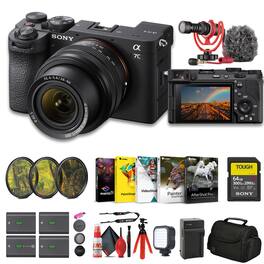 Sony - a7C II Mirrorless Camera with 28-60mm Lens (ILCE-7CM2L/B) + 64GB SF-G Tough Card