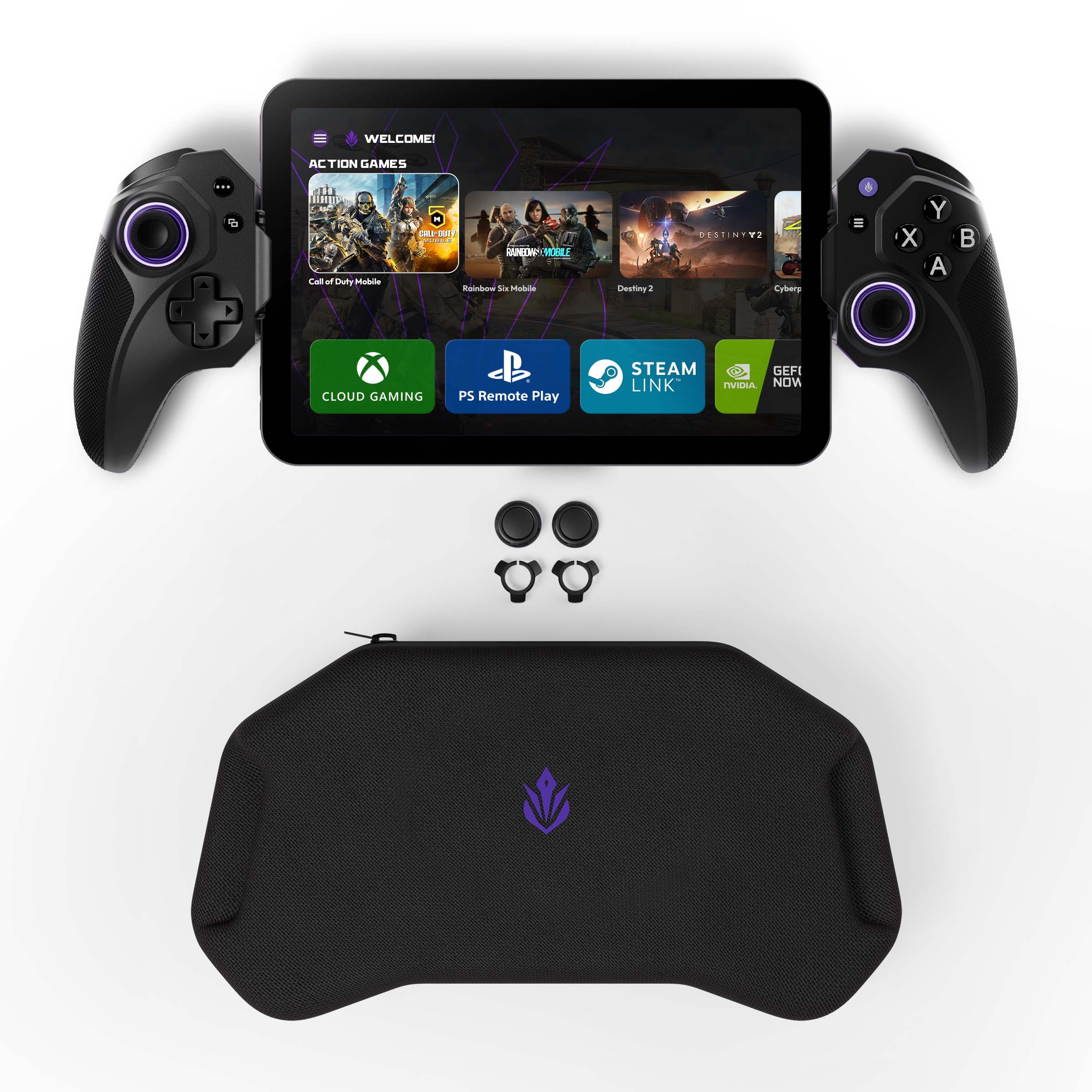WELCOME!
ACTION GAMES
Call of Duty Mobile
Rainbow Six Mobile
Destiny 2
Cyberpunk
CLOUD GAMING
PS Remote Play
STEAM LINK
NVIDIA NOW