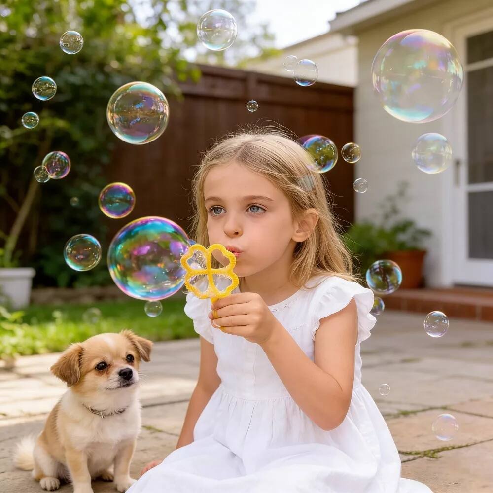 Alt View 2. Joyfy - 42Pcs Giant Bubble Wands Set with Tray, Bubble Maker Wands Bulk with Assorted Shapes for Kids Toddlers Summer Outdoor.
