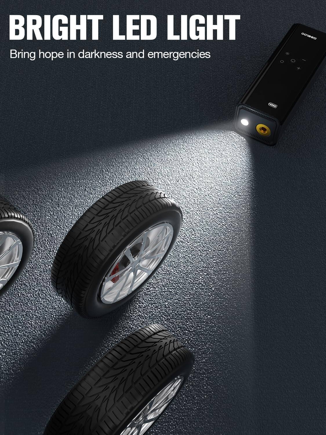 BRIGHT LED LIGHT  
Bring hope in darkness and emergencies