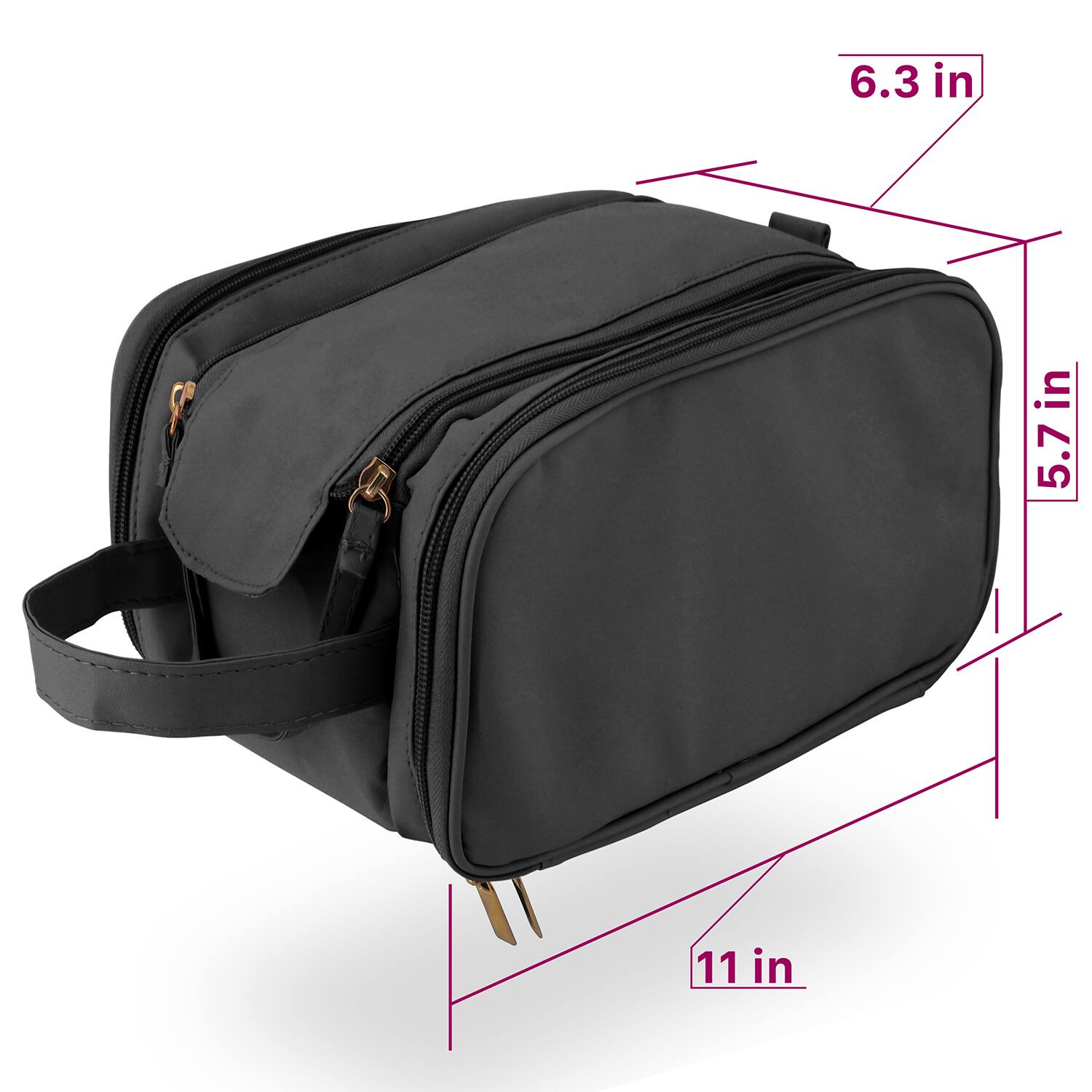 6.3 in  
5.7 in  
11 in