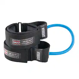 Power Systems - Power Stepper Ankle Cuffs – Resistance Bands for Speed, Strength & Training - Light Blue