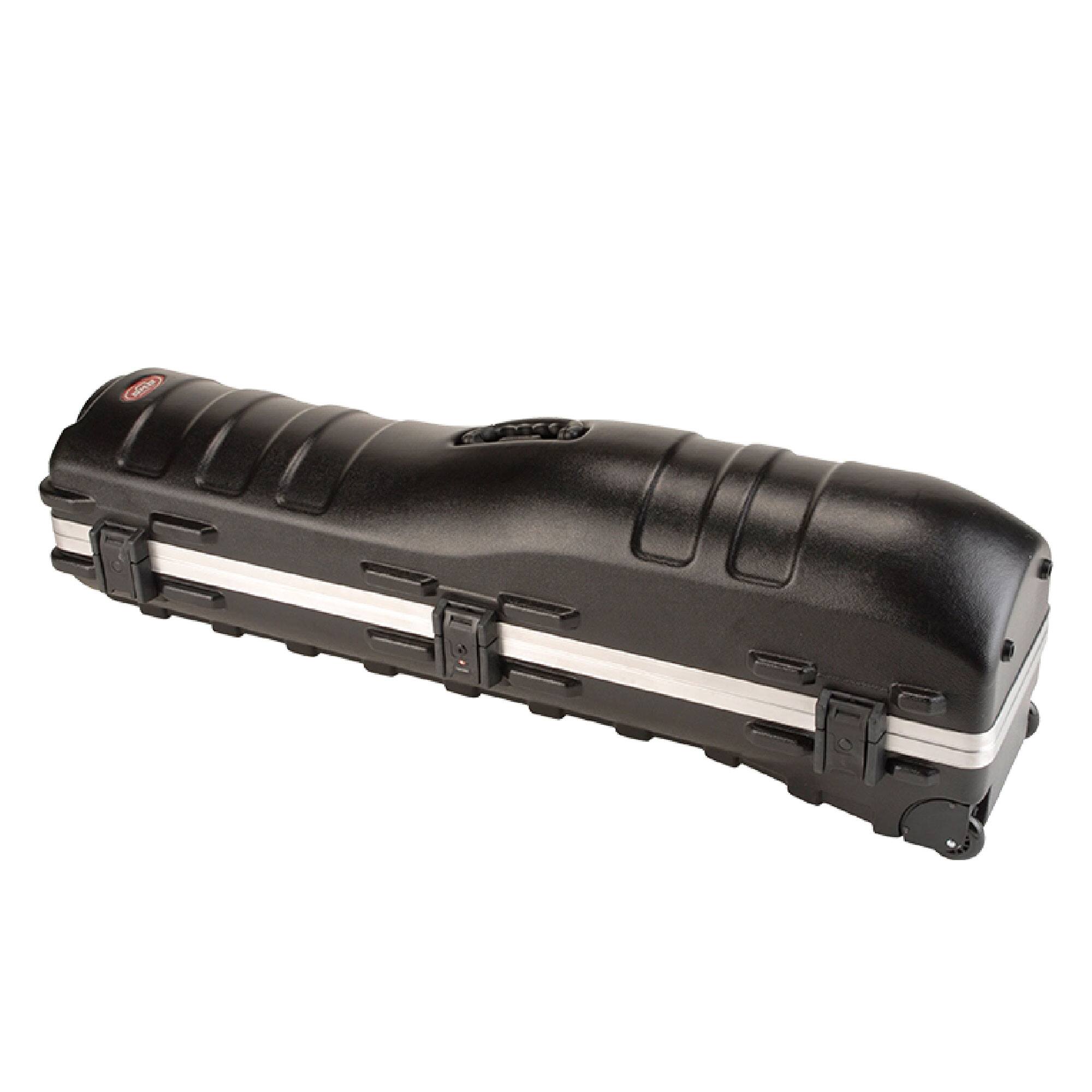 Alt View 7. SKB - SKB Cases ATA Deluxe Hard Plastic Storage Wheeled Golf Bag Travel Case (2 Pack) - Black.