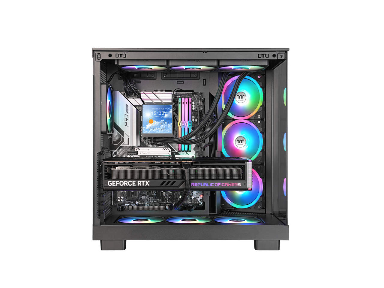 CED .E I E Bh A 33 E VY : - P 2 B - 15:30 SE 120 21 20 20 XXXX  
GEFORCE RTX  
REPUBLIC OF GAMERS