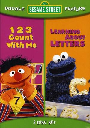 Front. Sesame Street - 123 Count With Me / Learning About Letters - DVD.