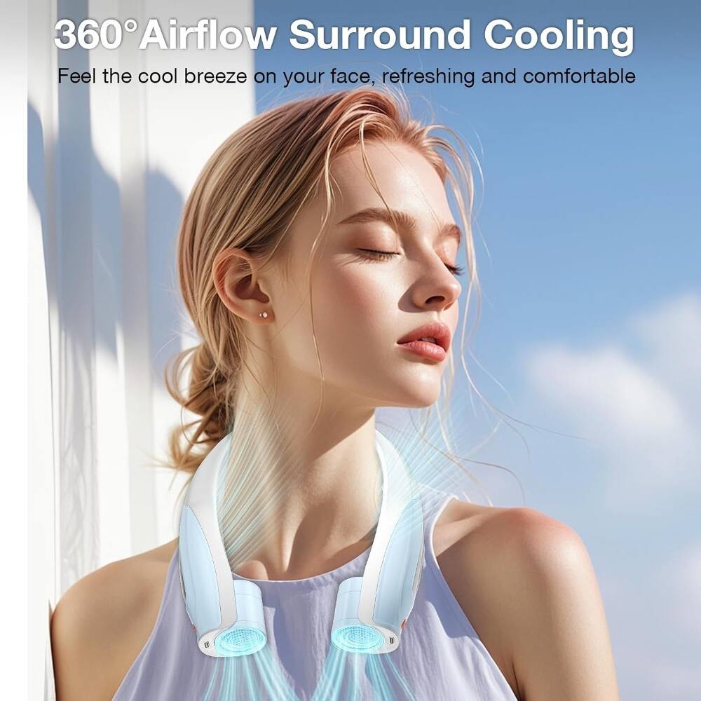 360° Airflow Surround Cooling  
Feel the cool breeze on your face, refreshing and comfortable