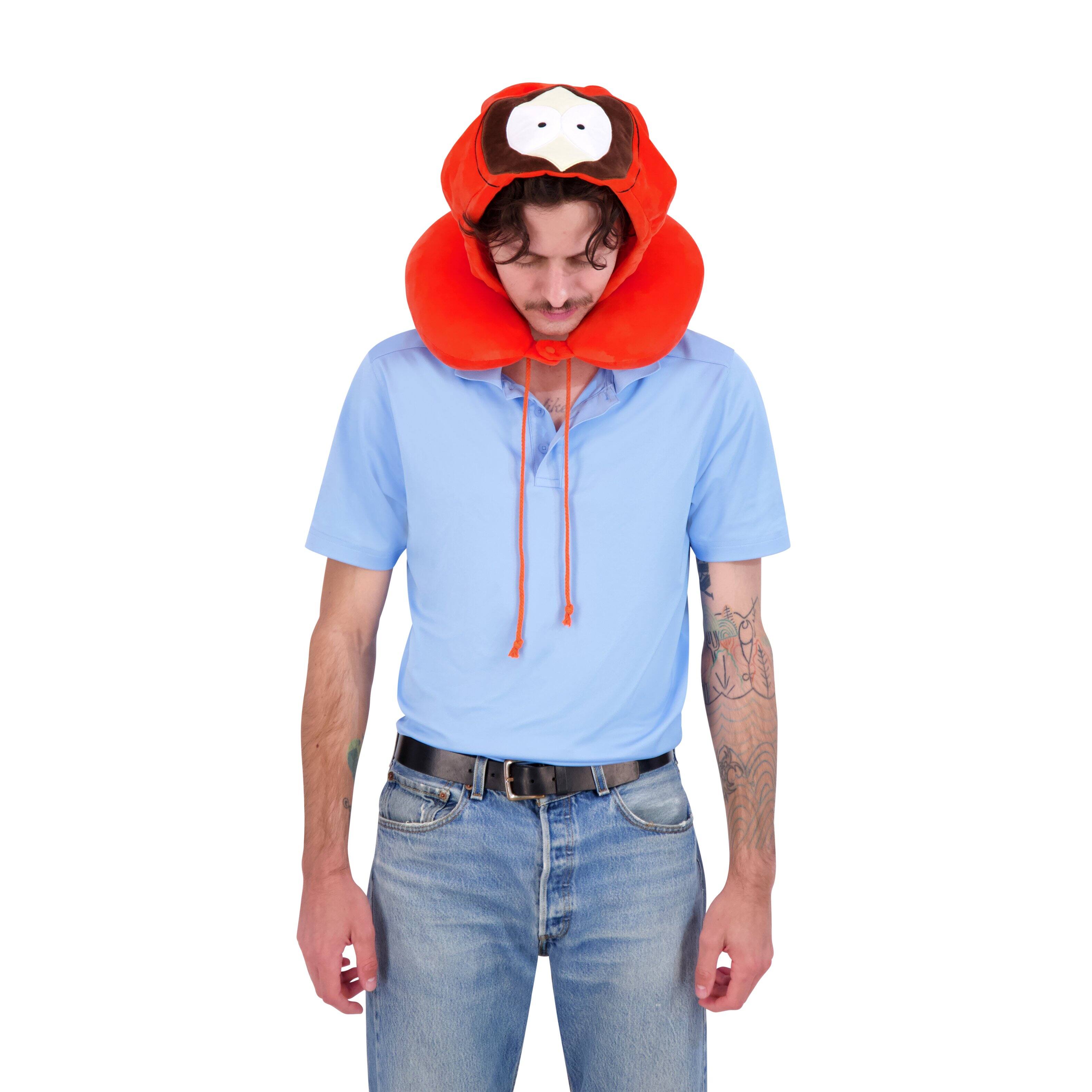 Alt View 1. Concept One - KENNY HOODED KNECK PILLOW - ORANGEE.