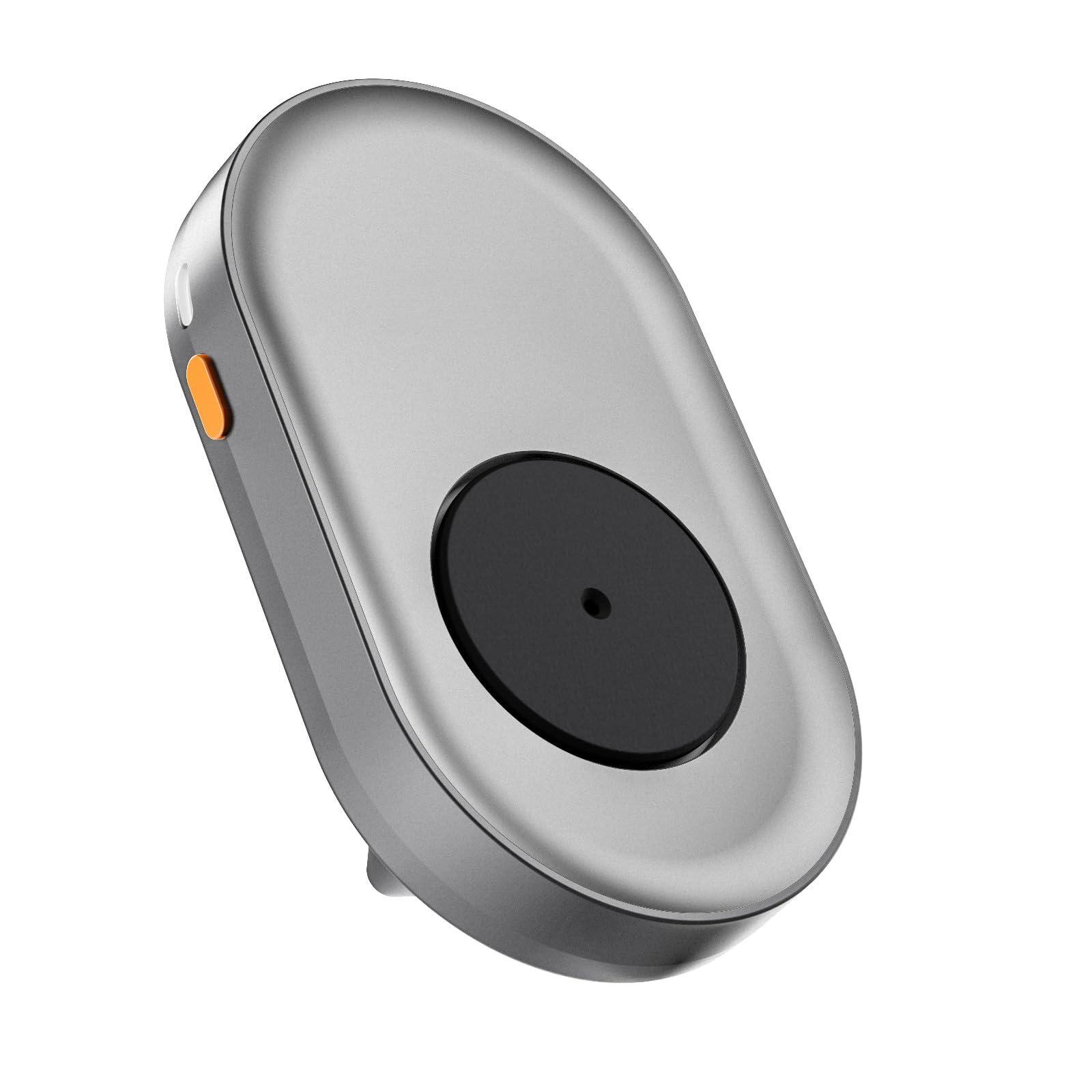 Front. PO3TICJUNKI3 - Undetectable Mouse - Auto Mover With Onoff & Port No Software Needed Sleeplock For Home Office Pcmacdesktop - SILVER.