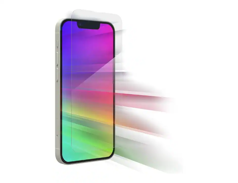 Front. ZAGG - Zagg Invisible Shield Glass XTR Clear Screen Protector for iPhone 13 Mini 5G - Clear.