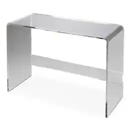 Butler Specialty - Crystal 38 in. W Rectangular Acrylic Console Table - Clear