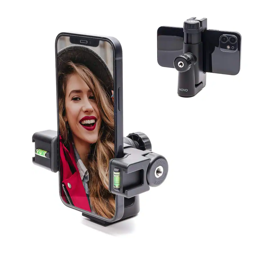MOVO P 3 Rotating Smartphone Tripod Mount with Vertical and Horizonal ...