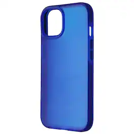 Tech21 - Evo Check Series Flexible Gel Case for Apple iPhone 14 - Blue