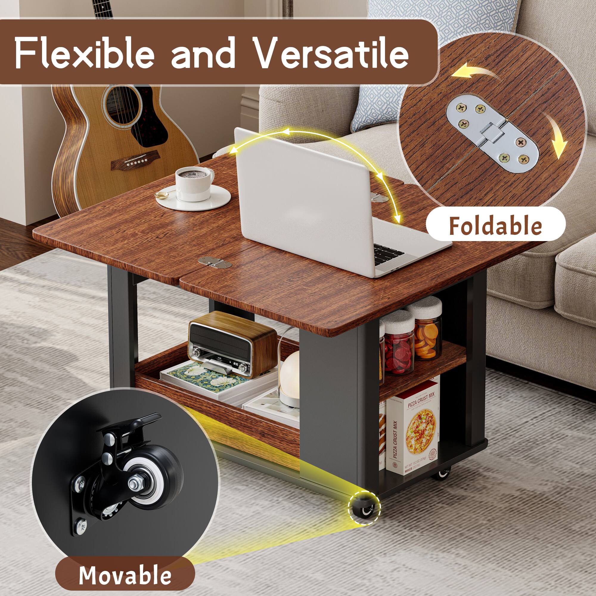 Flexible and Versatile  
Foldable  
Movable