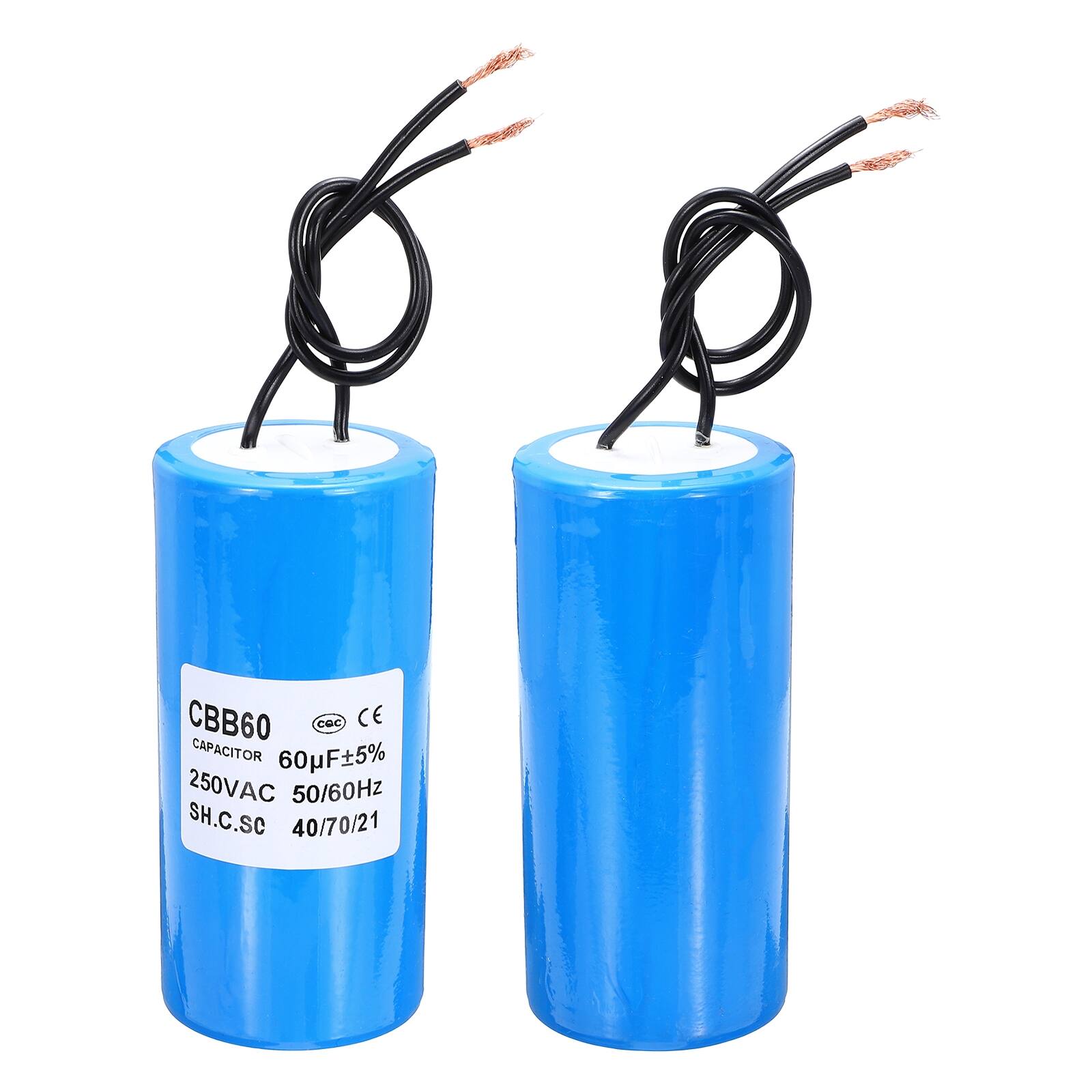 CBB60 Capacitor  
60µF ±5%  
250VAC  
50/60Hz  
SH.C.SC  
40/70/21
