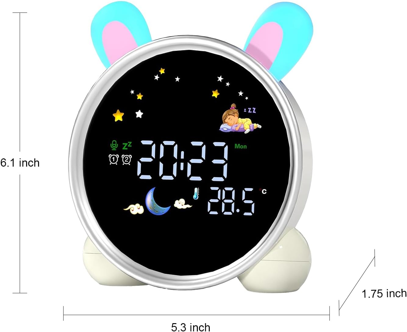 I ZZ 6.1 inch ZZ Mon 01 2 20:23 28.5 1.75 inch 5.3 inch