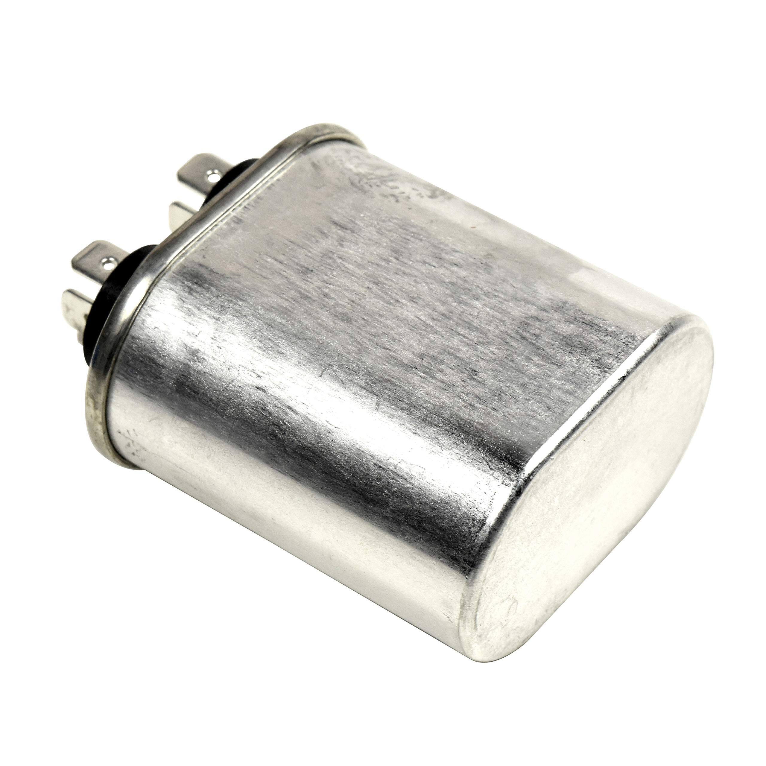 Left. HQRP - 7.5 uF 370/440 V Motor Run Capacitor for HVAC Blower Compressor Pump Generator CBB65.