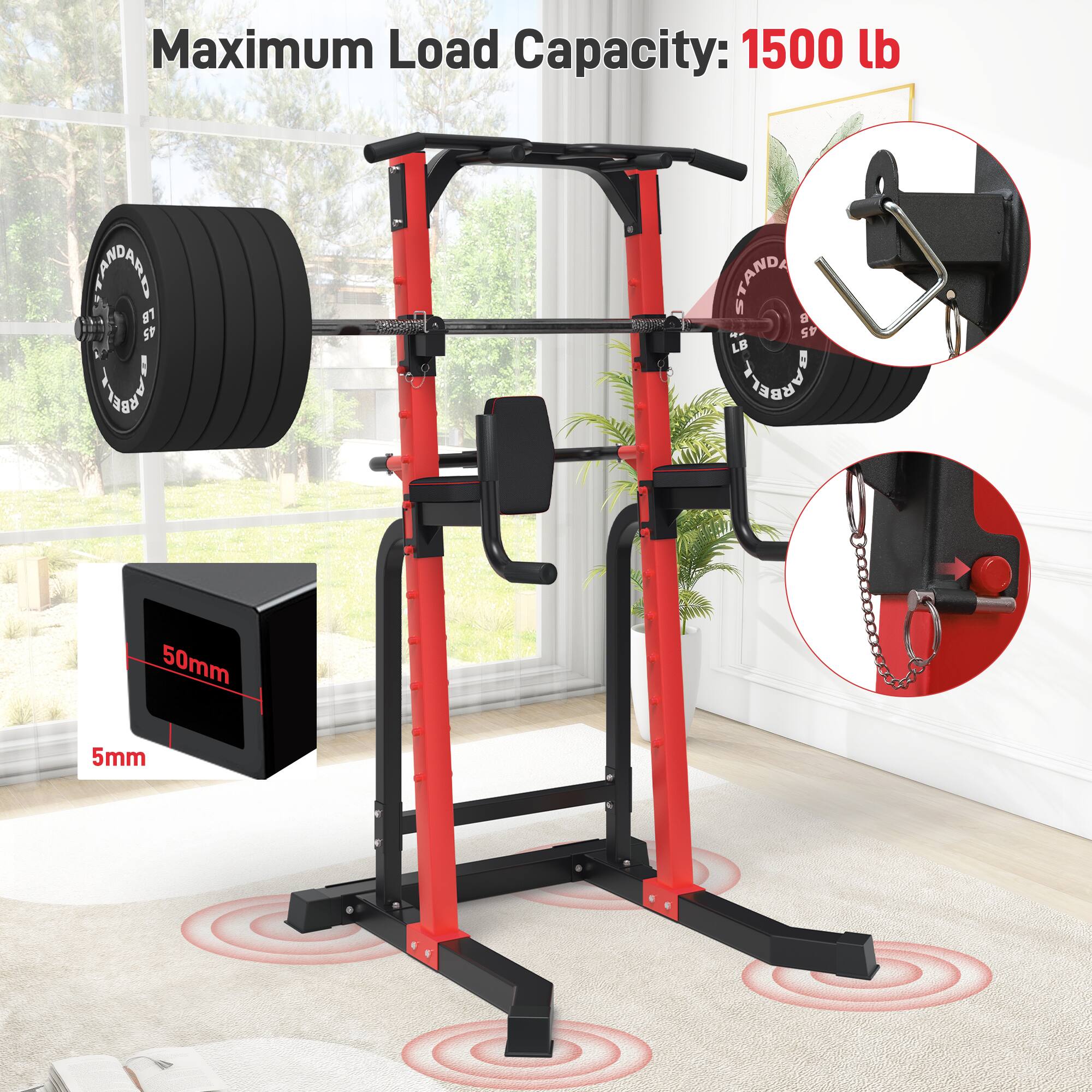 Maximum Load Capacity: 1500 lb

50mm
5mm