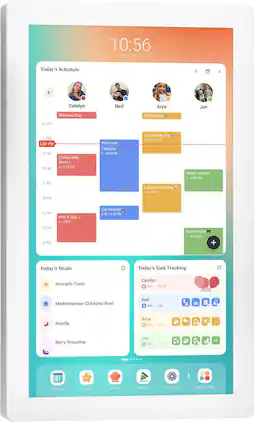 Cozyla - 15.6" Calendar+2 AIO Family Hub & Planner Bundle - White
