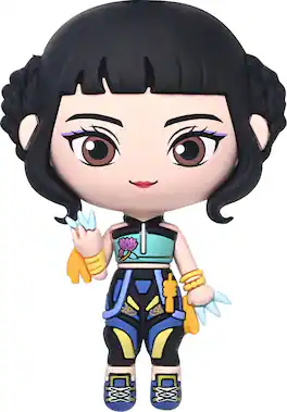 Monogram - KPOP Demon Hunters - Zoey 3D Foam Magnet - COLLECTIBLES - Multicolor