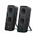 Front. Logitech - Z207 2.0 Bluetooth Stereo Computer Speakers (2-Piece) - Black.