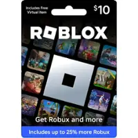 Roblox - $10 Physical Gift Card [Includes Virtual Item] - Front_Zoom