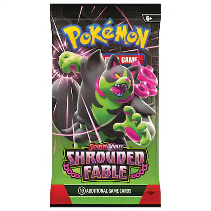6+ Pokémon Game Scarlet & Violet Shrouded Fable 10 Additional Game Cards