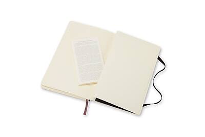 Alt View 3. Moleskine - Professional Notebooks, 5" x 8.25", College Ruled, 96 Sheets - Black.