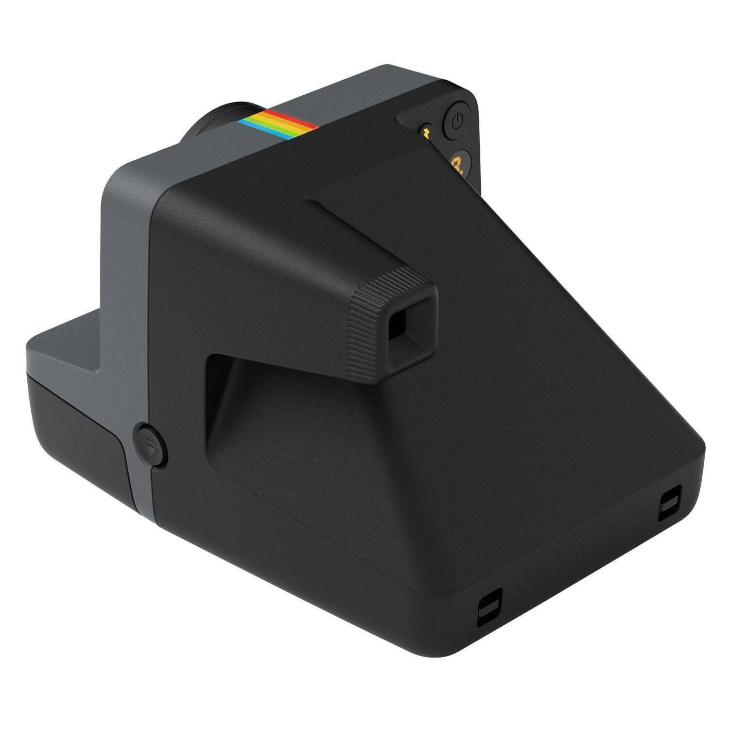 Back. Polaroid - Polaroid Now Generation 3 Black Instant Camera with Color Film Bundle 24 Photos.