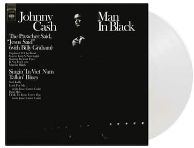 Johnny Cash Man In Black Limited 180 Gram Crystal Clear Vinyl Johnny Cash Man In Black Limited 180 Gram Crystal Clear Vinyl