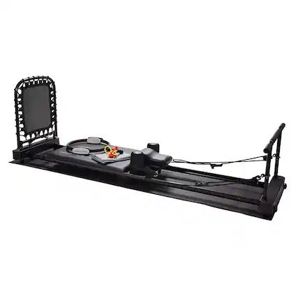 Front. Stamina Products - Stamina Products Pilates Home Studio, Complete Workout System for Fitness, Black - Black.