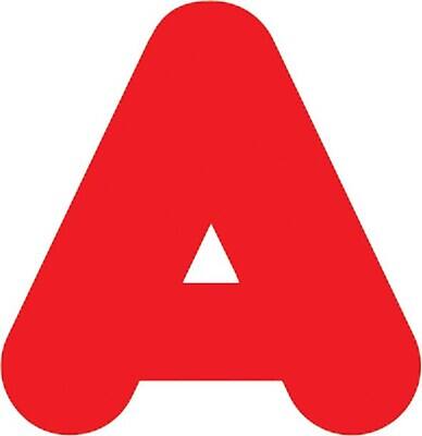 Alt View 1. Trend Enterprises - Trend Ready Letters 4" Casual Solids Combo, Red - Red.